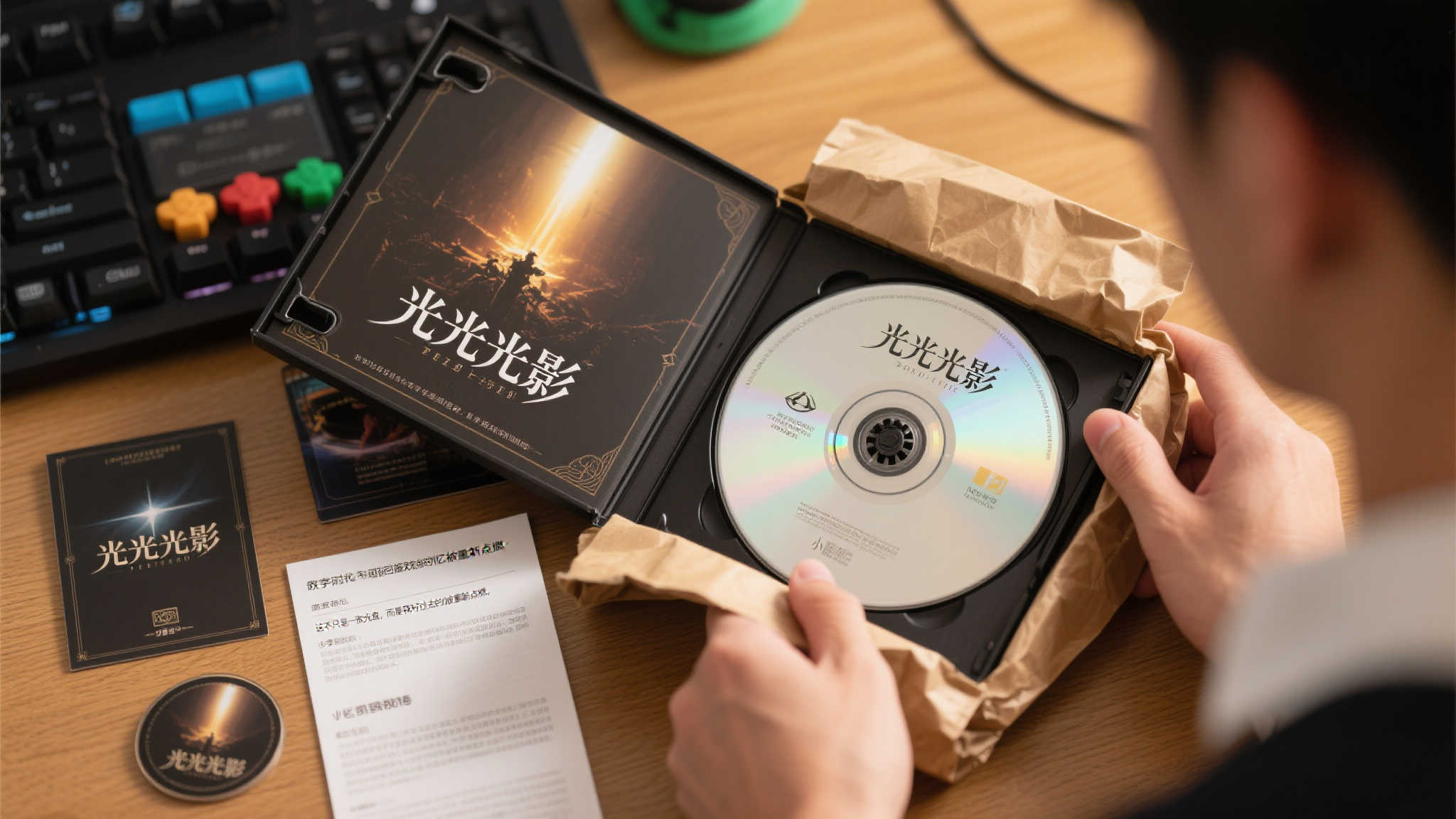 实体盘背后的独特意义
在数字化时代，电