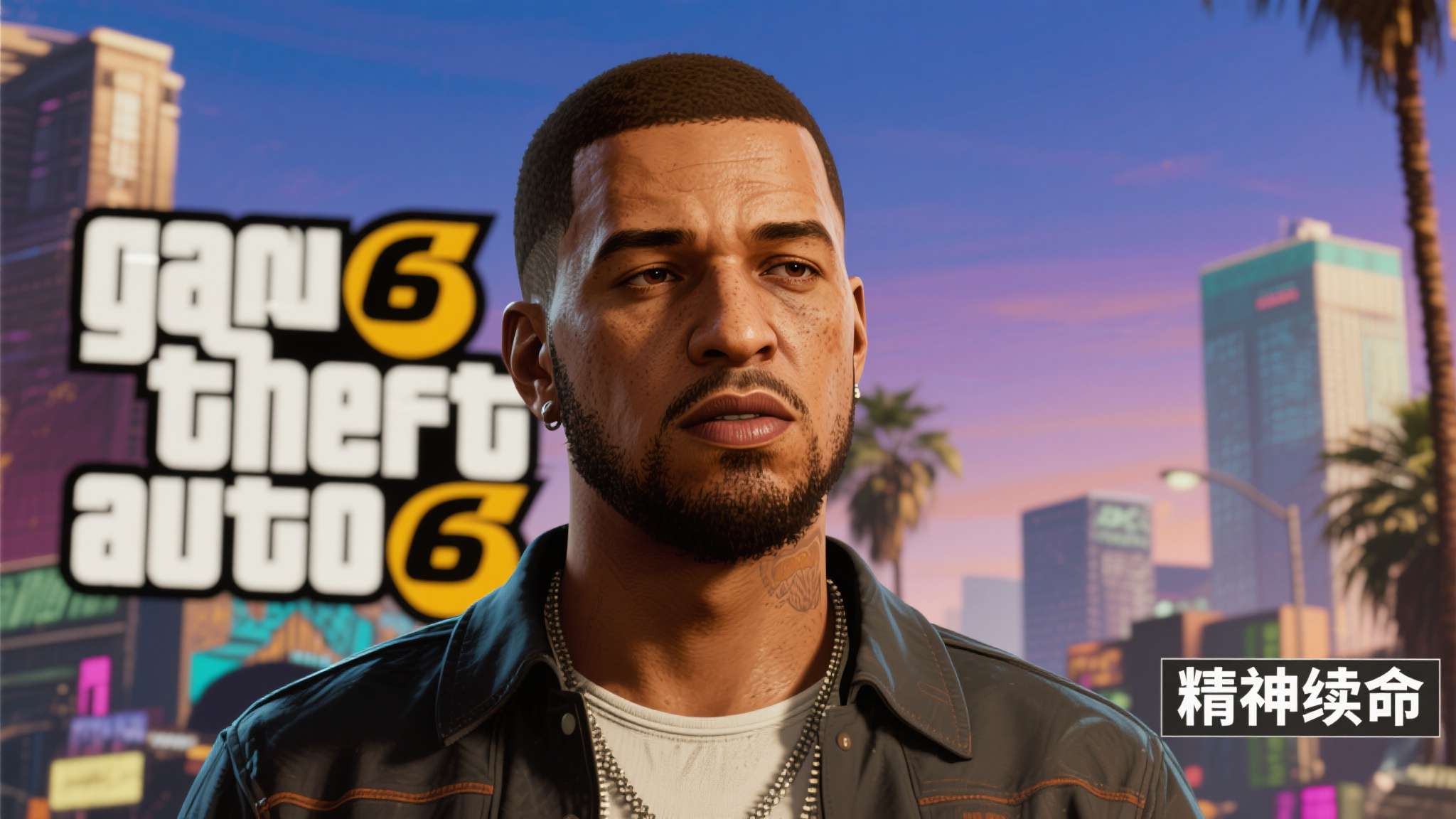 《GTA6》跳票至今，官方给出的信息少之又少，玩家只能靠着一条预告片反复"精神续